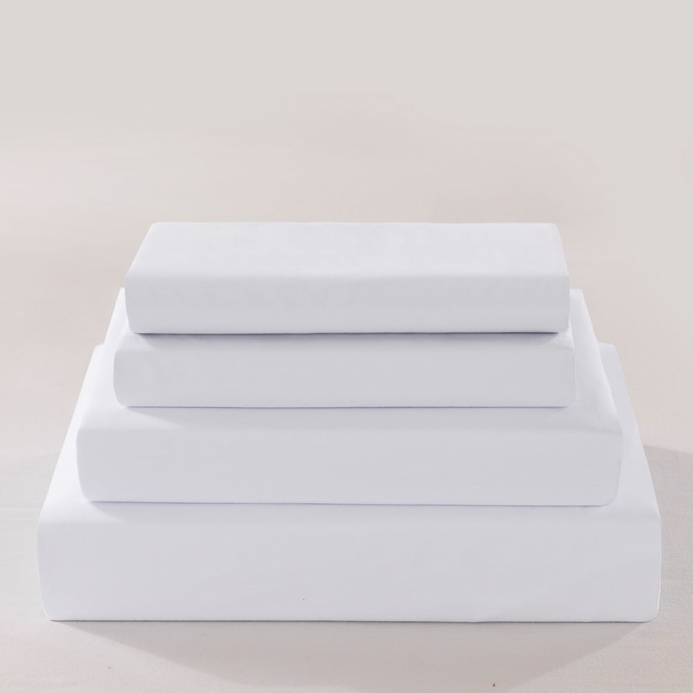 Solid Color Minimalist 3-Piece Bedding Set - Calm Cloud Bedding